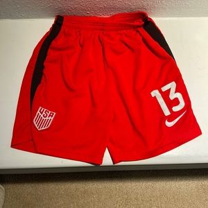 Nike USWNT Alex Morgan Soccer Shorts